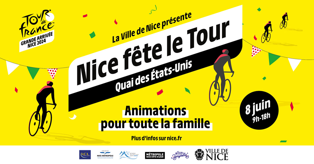 Fête du vélo Nice : Nice Fête le tour 2024